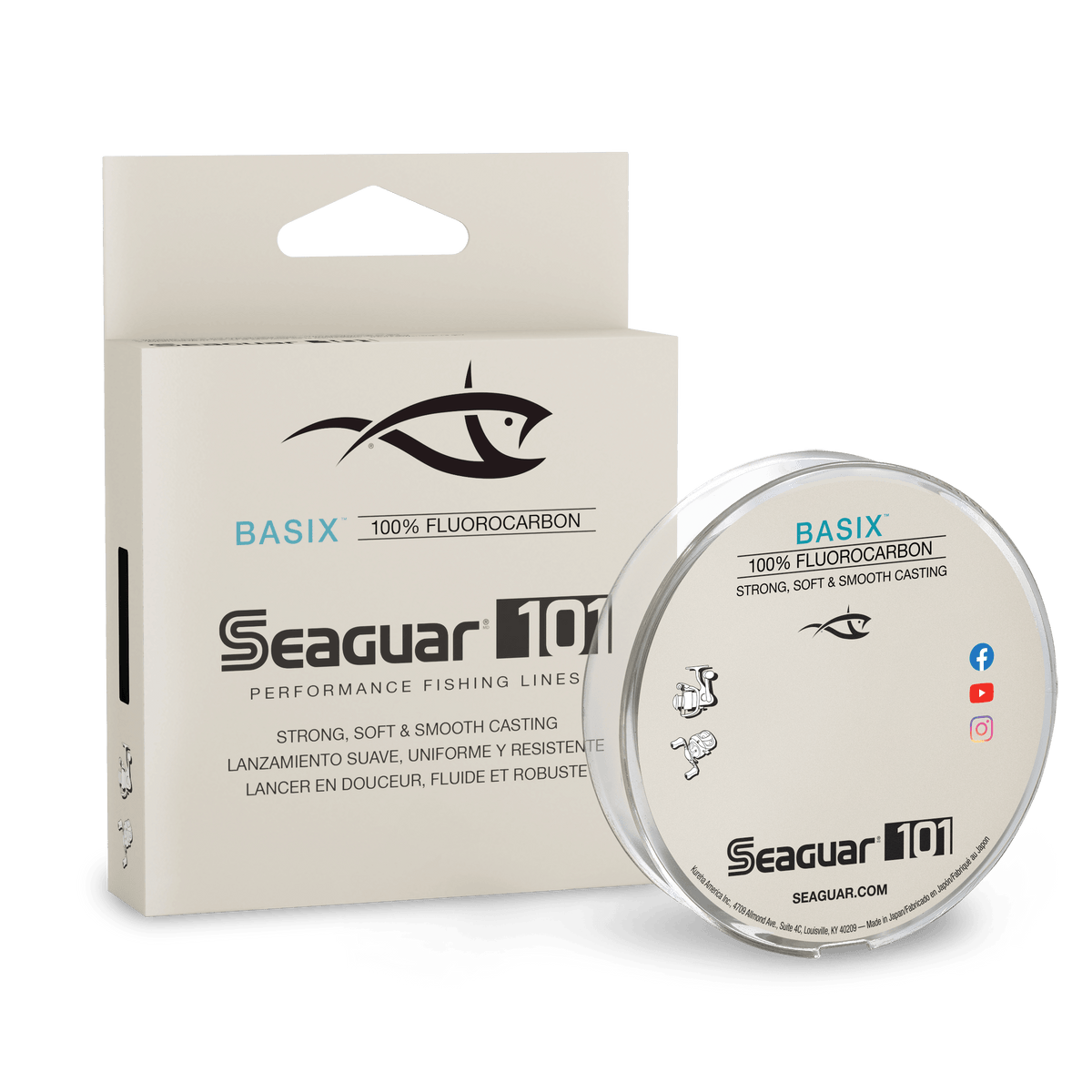 Seaguar BASIX™ Fluorocarbon Mainline - 200 Yds