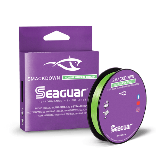 Seaguar Smackdown Braid Flash Green - 150 Yds