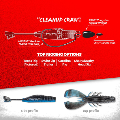 Rapala Crush City Cleanup Craw