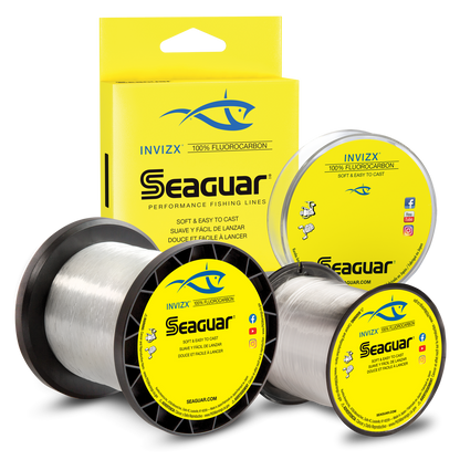 Seaguar InvizX® Fluorocarbon Mainline - 200 - 1000 Yds