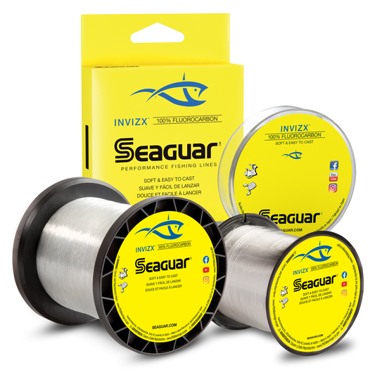 Seaguar InvizX® Fluorocarbon Mainline - 200 - 1000 Yds